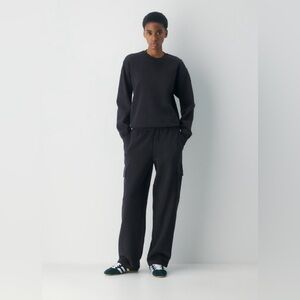 Aritzia Black Track Pants & Joggers
